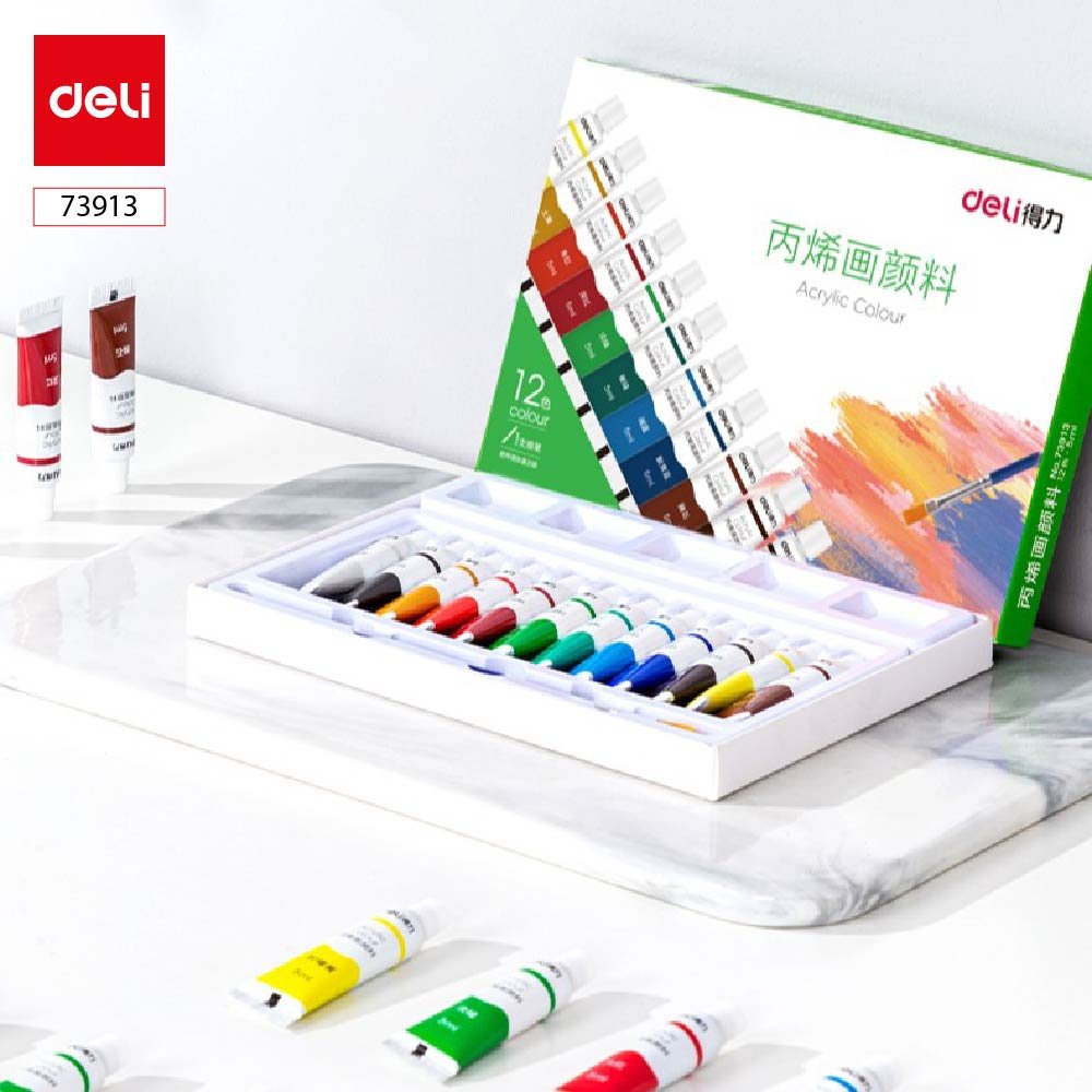 ديلي عصارة تلوين أكريليك - 5 مل - 12 لون - E73913